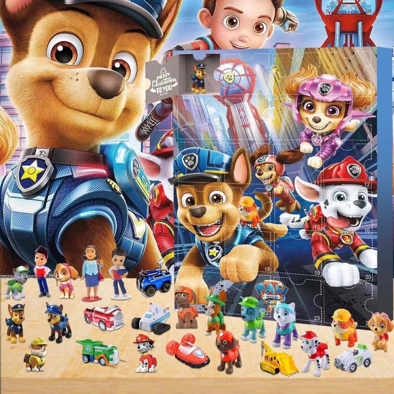 2025 Christmas Advent Blind Box Paw Patrol Cave Fun 24 Days Surprise Christmas Gift - Image 5