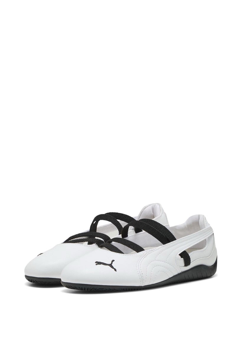 PUMA Speedcat Ballet Flats for Women | White| Comfort Shoes - Image 4