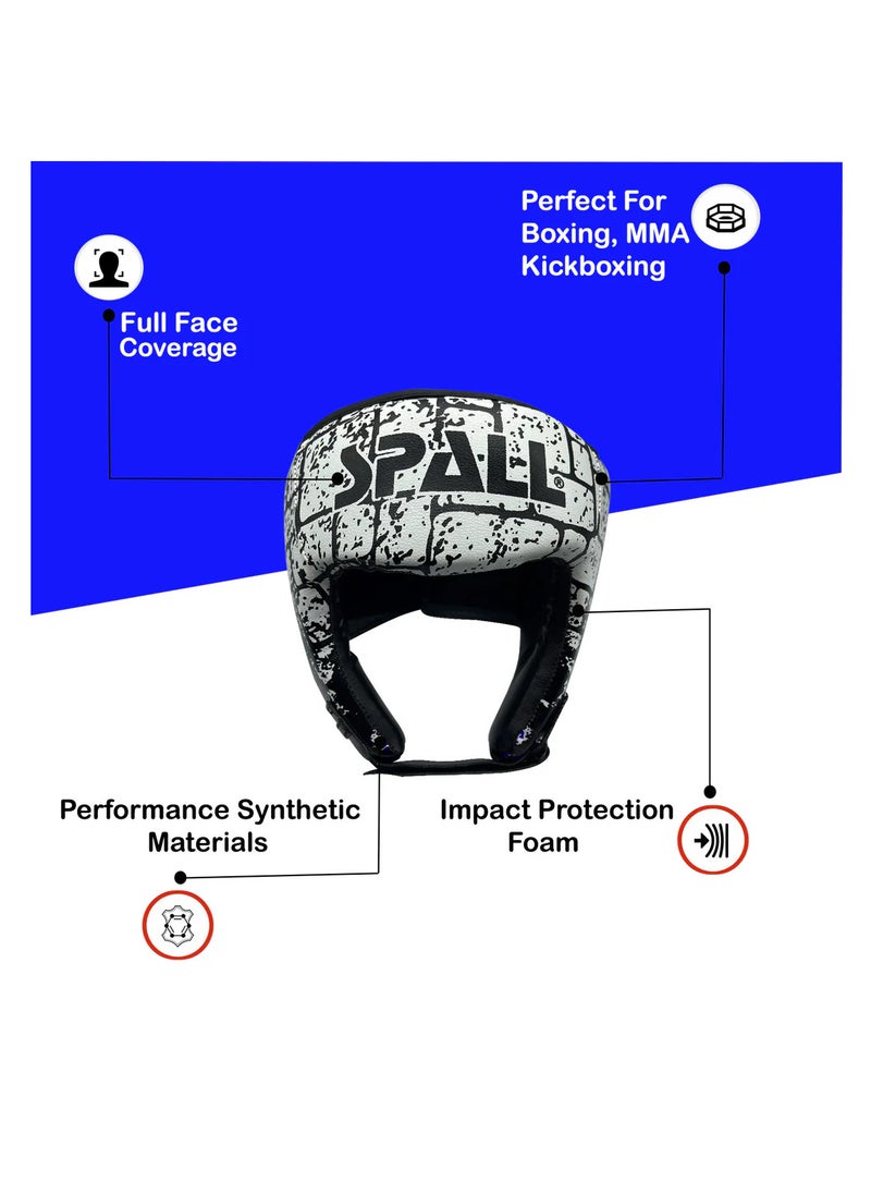 Spall - Head Guard For Fighting Sparring Muay Thai Kickboxing And Boxercise Workout Fitness Martial Arts Training For Men And Women - Image 1