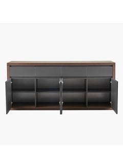 Home Box Winchester Sideboard with 4 Doors and 4 Drawers 45 x 89 x 200 cm  - Image 4