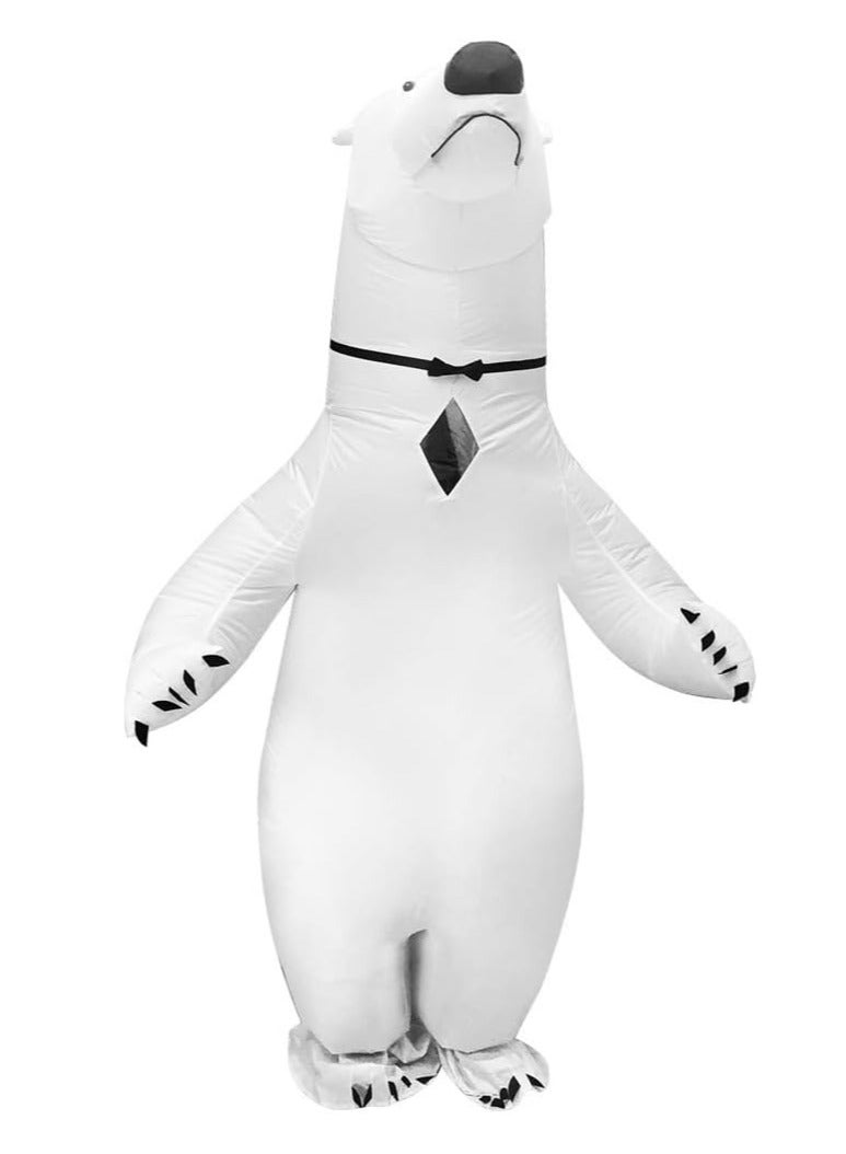 Loquat Polar Bear Inflatable Role Play Costume,Funny Animal Cosplay Costume,Cosplay Party Festival Costume - Image 2