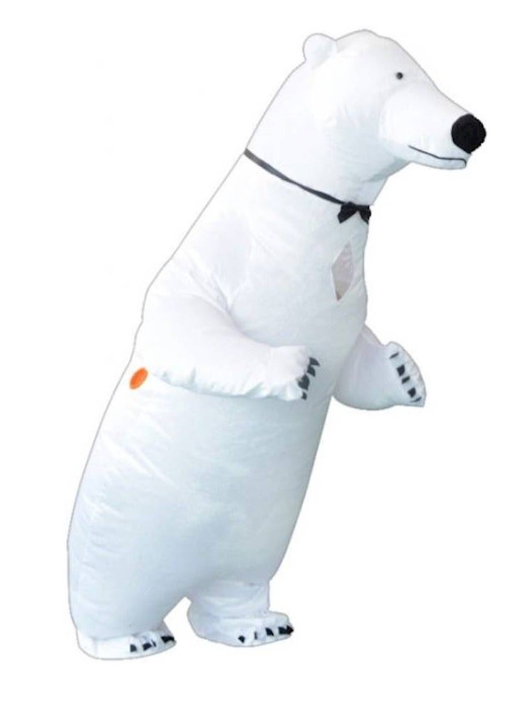 Loquat Polar Bear Inflatable Role Play Costume,Funny Animal Cosplay Costume,Cosplay Party Festival Costume - Image 3