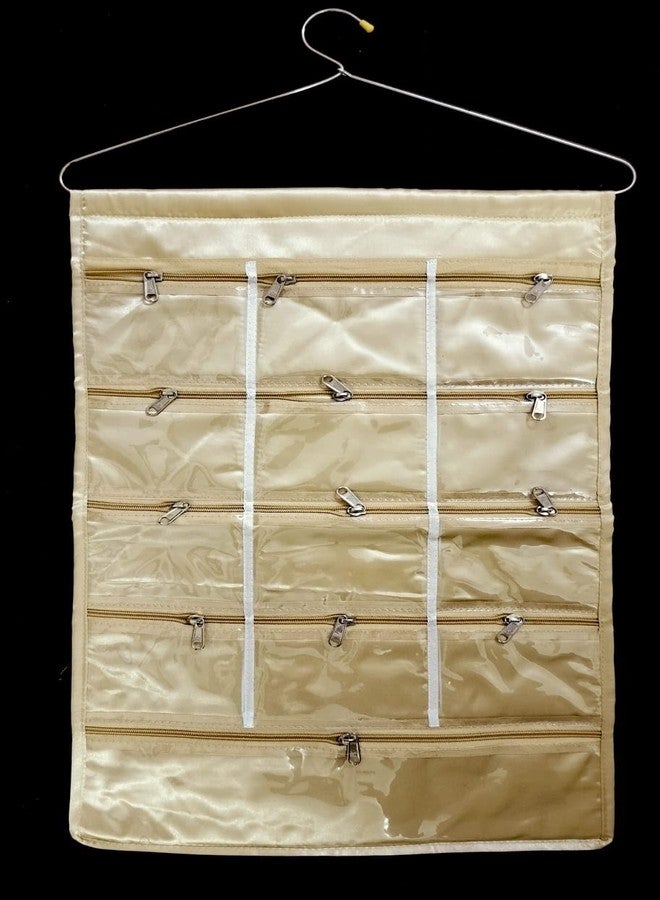 D Classic Decor منظم مجوهرات معلق ذهبي من دي كلاسيك ديكور - Image 3