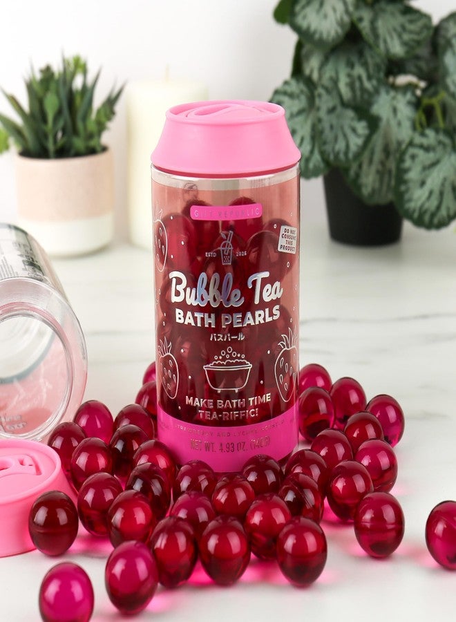 Gift Republic Bubble Tea Bath Pearls, Red - Image 1