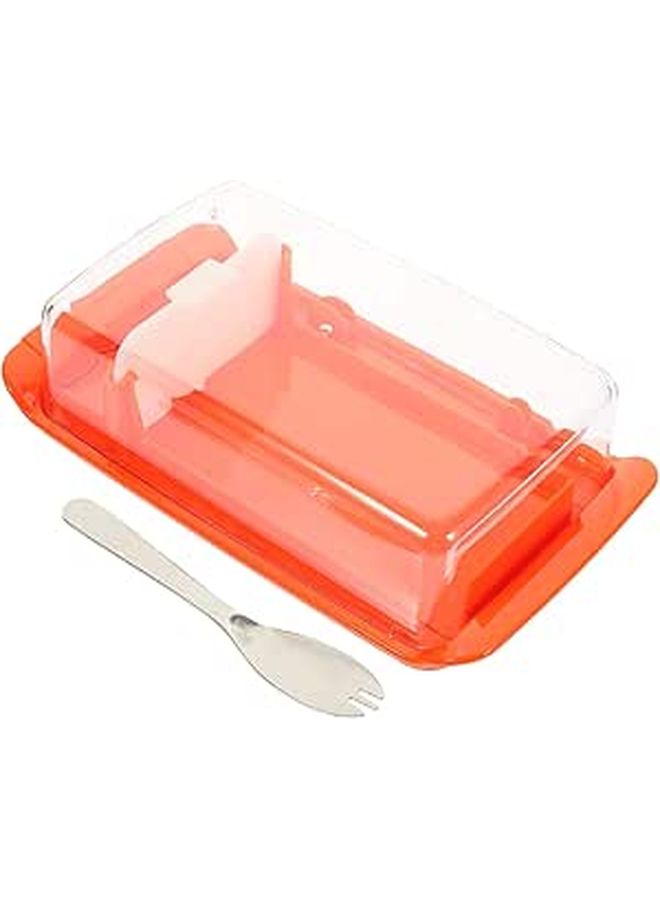Garneck Butter Cutting Box Premium Food Grade Plastic Cheese Storage Container For Fridge - Image 1