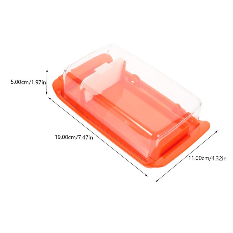 Garneck Butter Cutting Box Premium Food Grade Plastic Cheese Storage Container For Fridge - Image 3