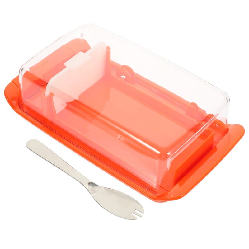 Garneck Butter Cutting Box Premium Food Grade Plastic Cheese Storage Container For Fridge - Image 2