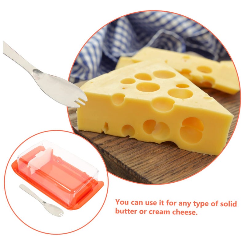 Garneck Butter Cutting Box Premium Food Grade Plastic Cheese Storage Container For Fridge - Image 4