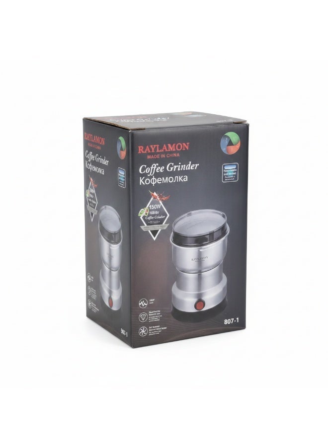 Electric Coffee Grinder 300ml Multifunctional Grinder with Four Stainless Steel Blades for Coffee Beans, Spices, Flaxseeds and More - Image 5