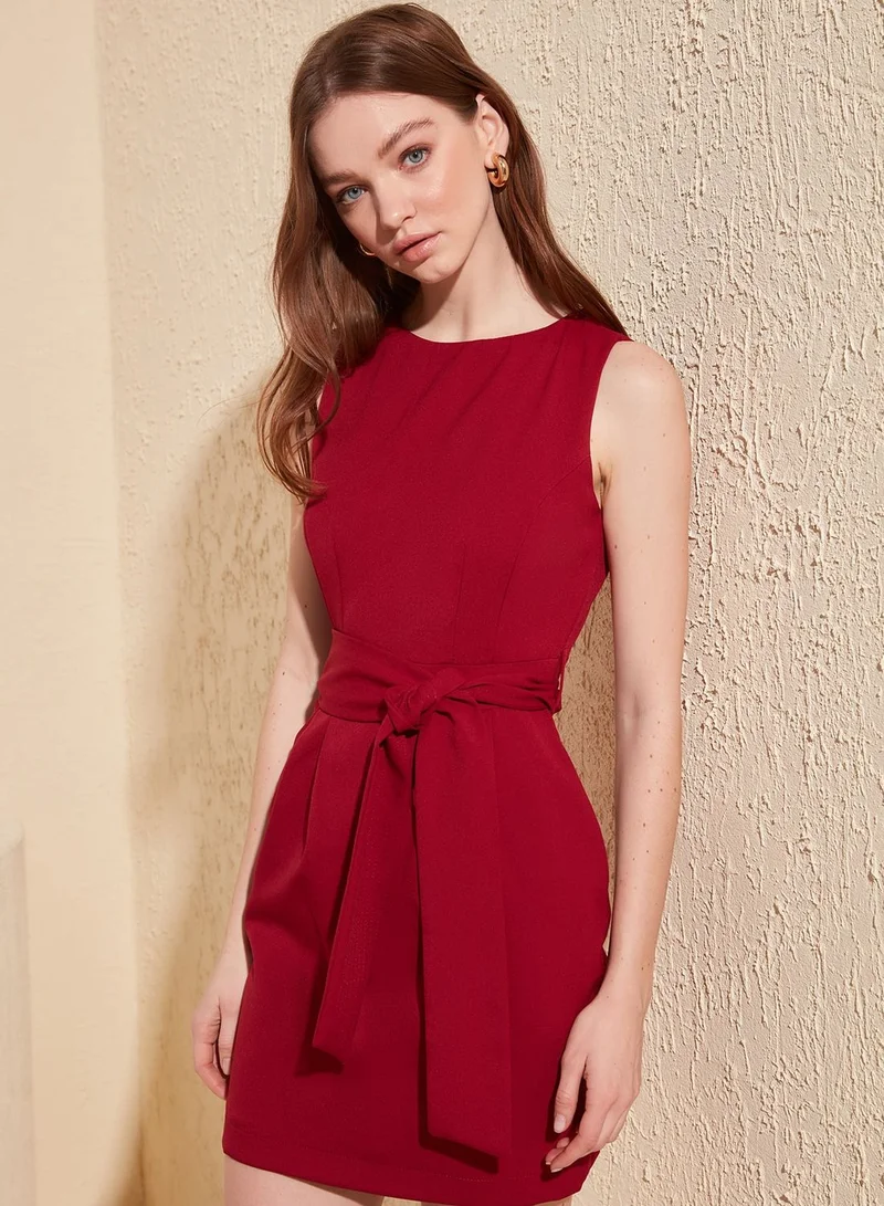 trendyol Side Tie Dress