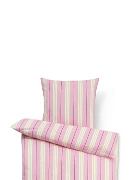 Tchibo Single Premium 2 Piece Striped Cotton Duvet Set, Multicolor  - Image 2