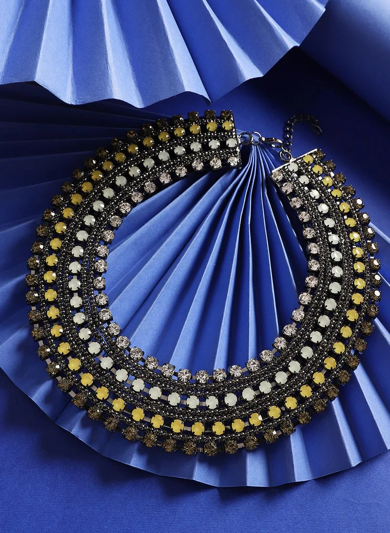 SOHI Contemporary Artificial Necklace Jewellery