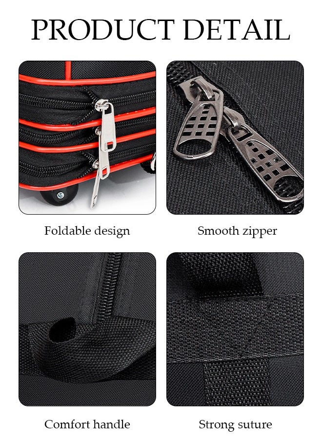 DUNISO - Expandable Foldable Luggage Bag Suitcase Collapsible Rolling Travel Luggage Bag Duffel Bag for Men and Women Lightweight Suitcases - Image 1