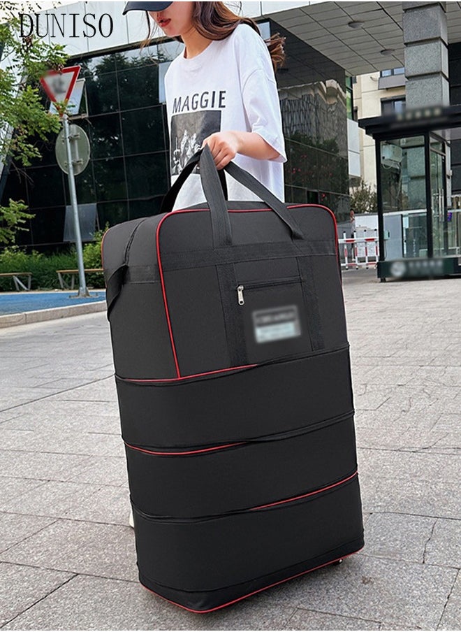 DUNISO - Expandable Foldable Luggage Bag Suitcase Collapsible Rolling Travel Luggage Bag Duffel Bag for Men and Women Lightweight Suitcases - Image 1