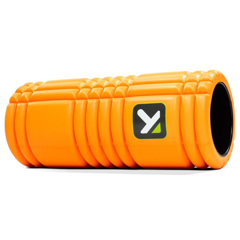 TRIGGERPOINT Performance Therapy Grid Foam Roller with Free Online Instructional Videos, Original (13-inch), Orange - Image 1