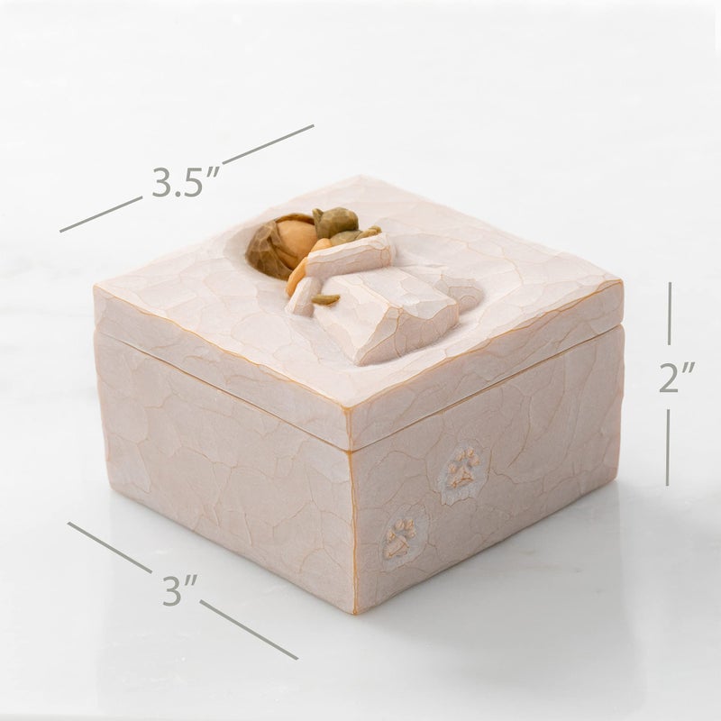 Willow Tree Comfort, sculpted hand-painted Keepsake Box - Image 2