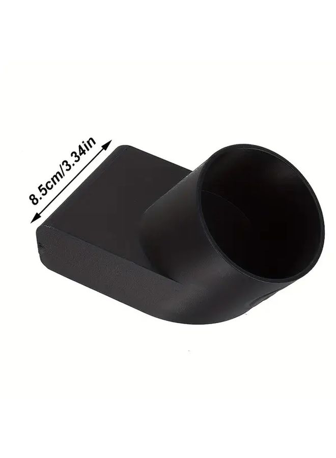 Universal Black Car Cup Holder For Travel Mugs Secure Grip Non Slip Ergonomic Design - Image 2