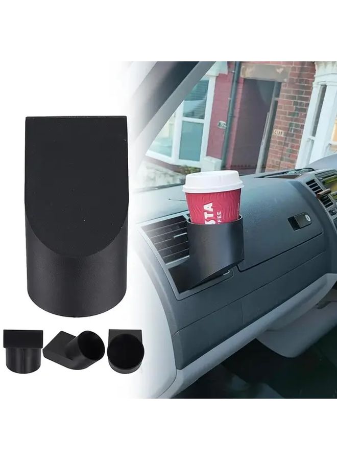 Universal Black Car Cup Holder For Travel Mugs Secure Grip Non Slip Ergonomic Design - Image 4
