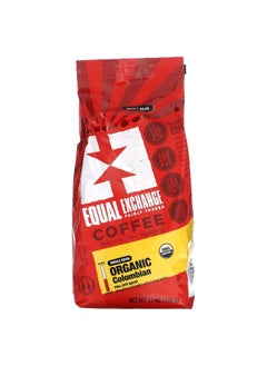 Equal Exchange Equal Exchange, Organic Coffee, Colombian, Whole Bean, Full City Roast, 12 oz (340 g)  - Image 1