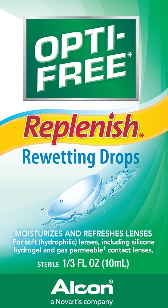 Opti-Free قطرات إعادة ترطيب أوبتي-فري ريبليش، 10 مل، 0.33 أونصة سائلة - Image 2