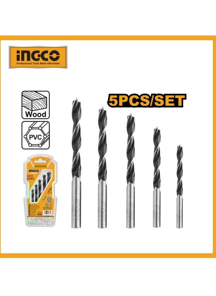 إنجكو مجموعة مثاقب للخشب من INGCO، 5 قطع – AKDB5055 - Image 3