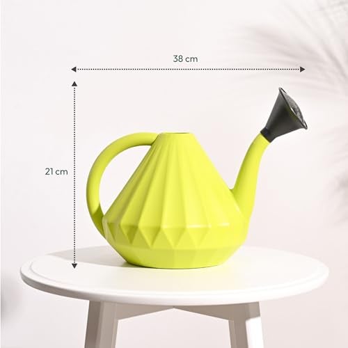 UGAOO Ripple Watering Can for Garden - 5 Litre (Green) - Image 2