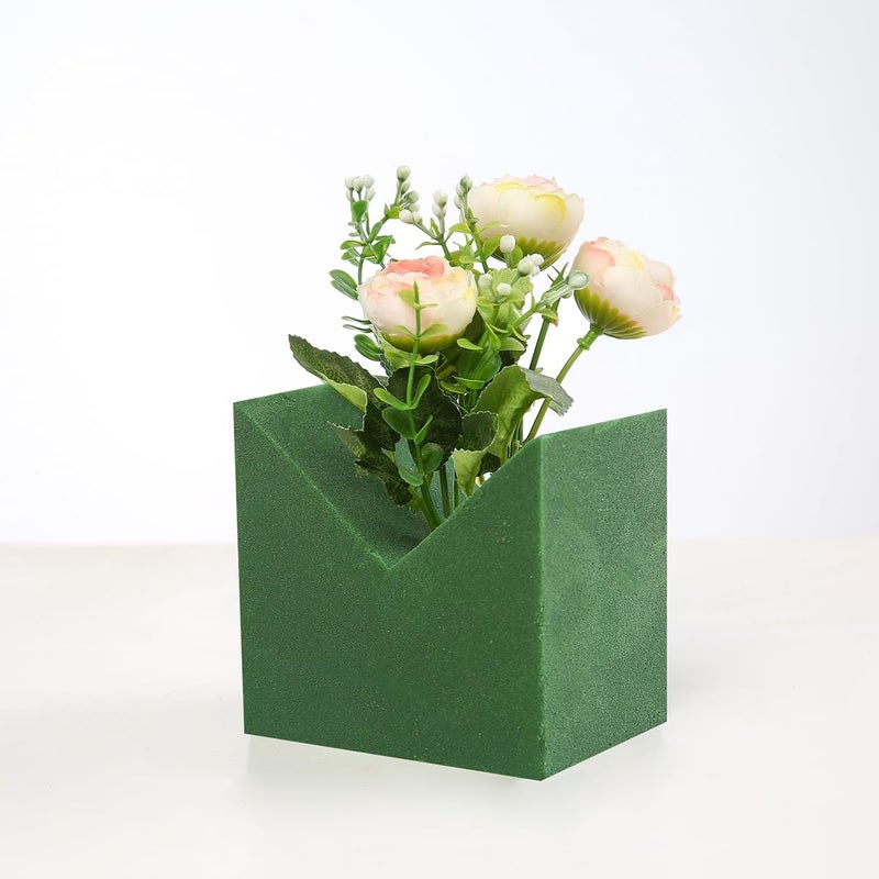 Fessary Floral Foam Blocks 5.5x3.1x1.7 Inch Dried and Wet Flower Foam for Floral Arrangement Supplies,Green Foam Bricks Floral for DIY Crafts Weddings 4 Pack - Image 4