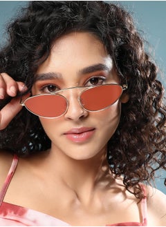Haute Sauce Polarized Full Rim Cat Eye Sunglasses For Women  - Image 3