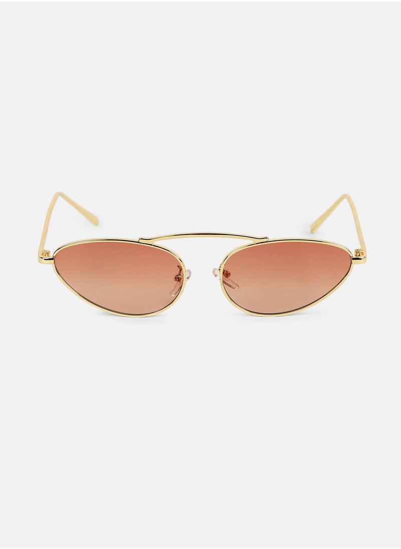 Haute Sauce Polarized Full Rim Cat Eye Sunglasses For Women  - Image 1