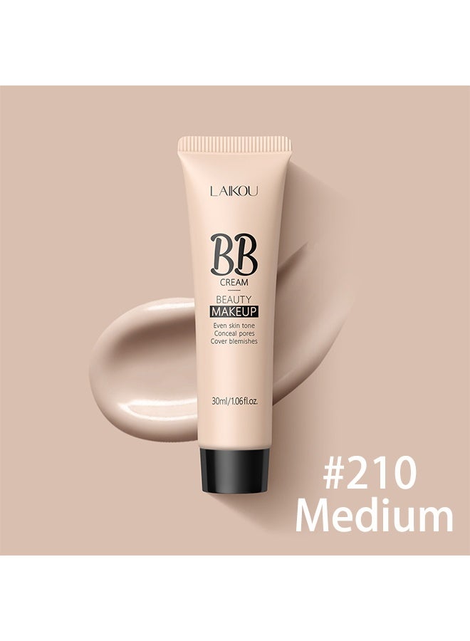 لايكو كريم BB، مكياج تجميلي، توحيد لون البشرة، إخفاء المسام، تغطية العيوب #210 متوسط - Image 2