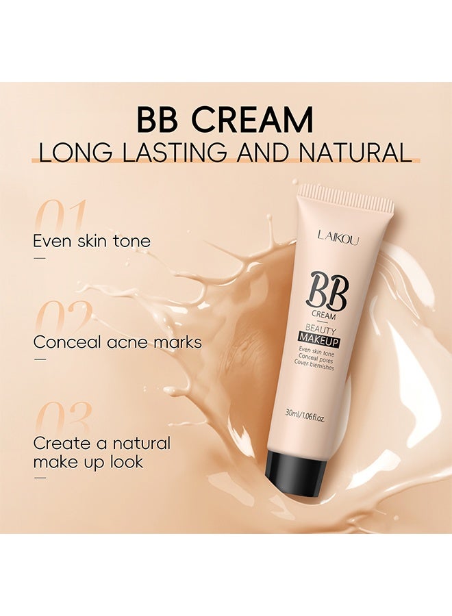 لايكو كريم BB، مكياج تجميلي، توحيد لون البشرة، إخفاء المسام، تغطية العيوب #210 متوسط - Image 5