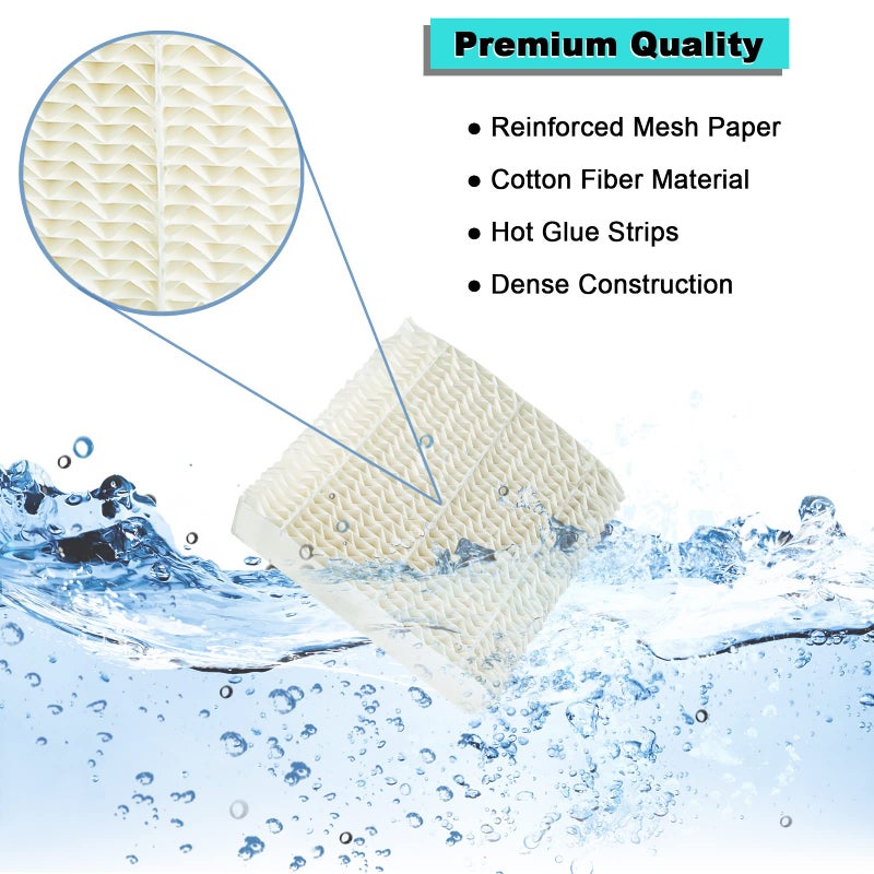 AUGSMIAR 2 Pack 1043 Humidifier Super Wick Filter Compatible with Essick Air AIRCARE EP9800, EP9700, EP9500, EP9R800, EP9R500, 831000, 826800, 826000, 821000 and Bemis Space Saver 800, 8000 Series Humidifiers - Image 3