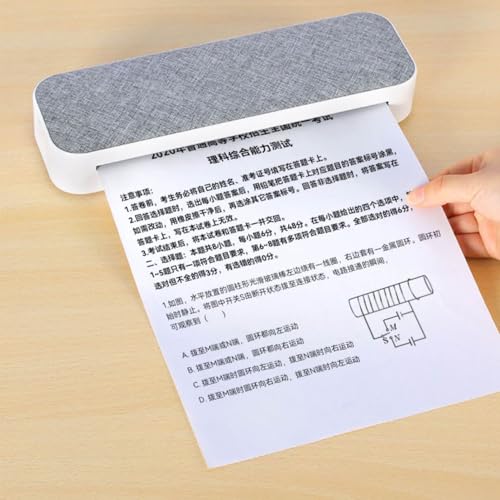 Pomya A4 Thermal Printer Paper - Compatible with M08F MT810 ITP01 & Other Portable Printers - Folded, 210x297mm, 100 Sheets - Image 2
