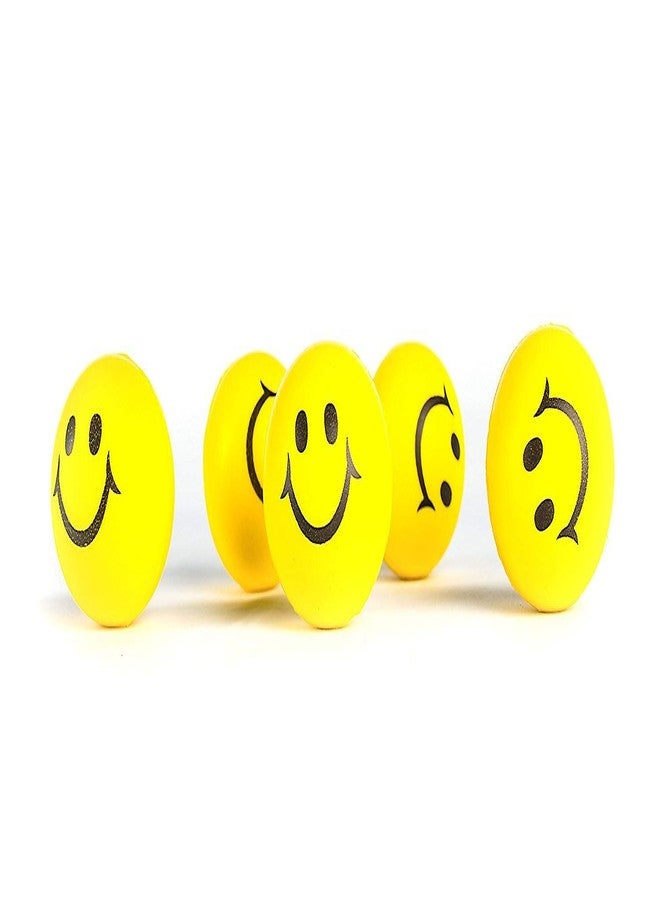 param Smile Funny Face Stress Ball |Happy Smiley Face Stress Balls Bulk Pack of 12 - Image 1