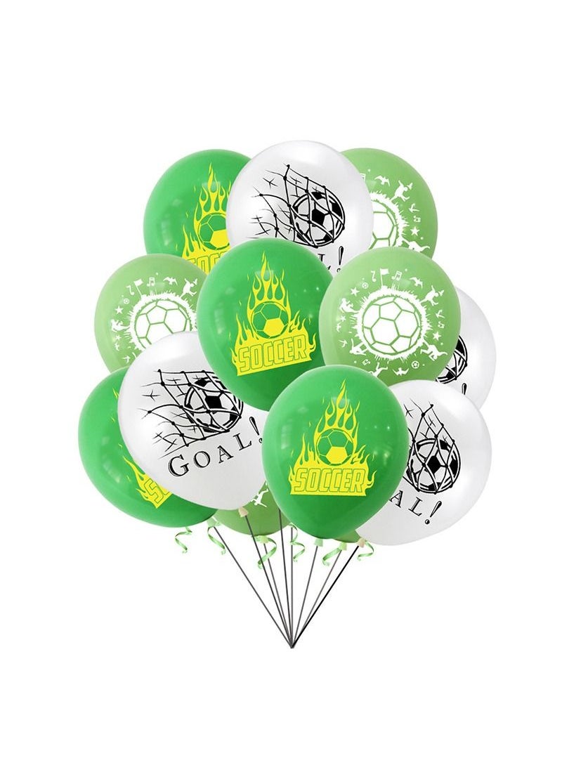 DecoLoral DECOR ME - Football Birthday Party Decoration Set Soccer Theme Soccer Football Foil Balloon Birthday Party Supplies - Image 1