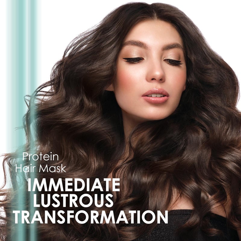 Sh Rd قناع شعر SH-RD للشعر الجاف والتالف، مرطب عميق للشعر المجعد والمعالج بالألوان، منتج للعناية بالشعر بزيت الأركان، 13.52 أونصة/400 مل - Image 4