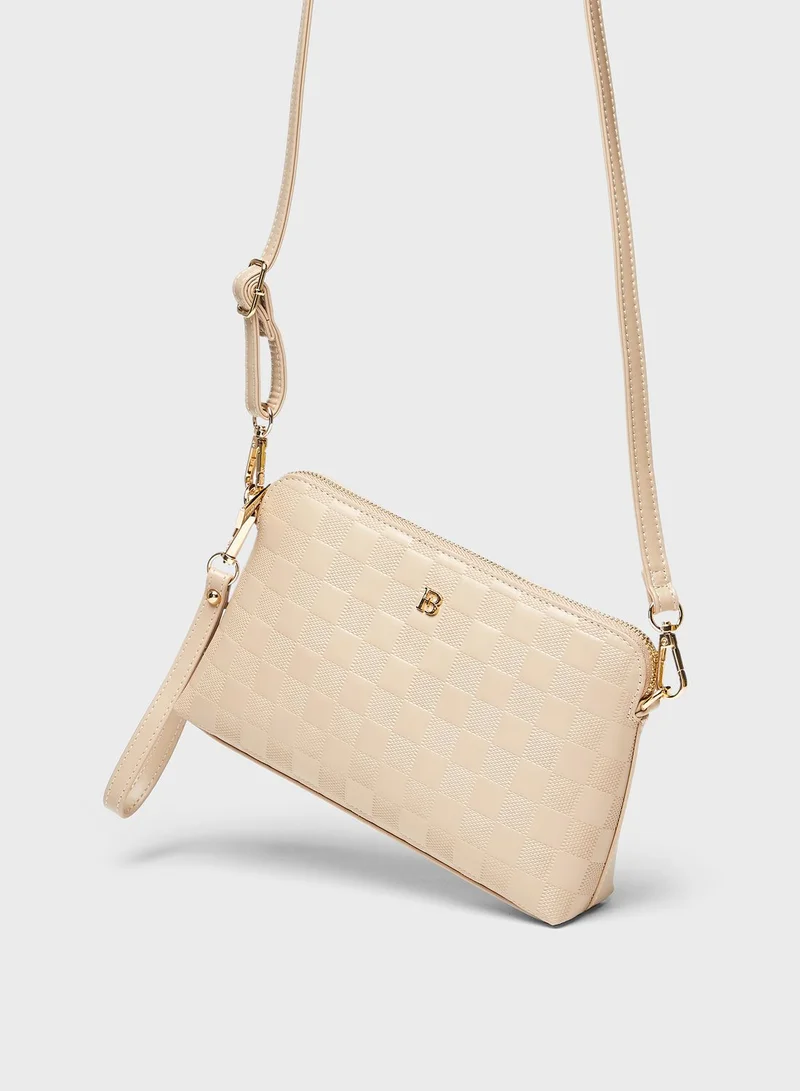 shoexpress Zip Closure Cross Body