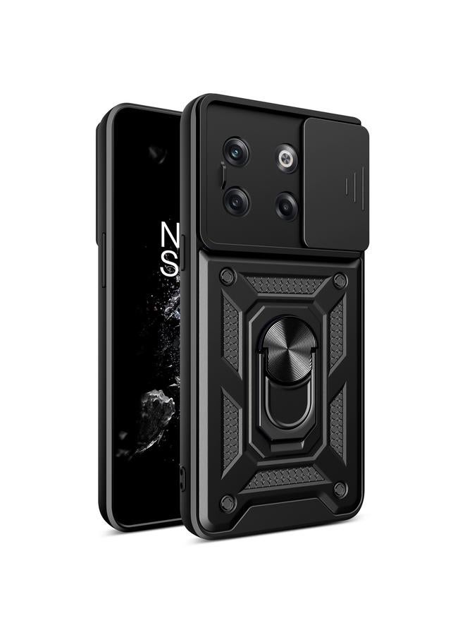 erorex Case For OnePlus 10T Sliding Camera Cover Design TPU+PC Phone Case - Image 1