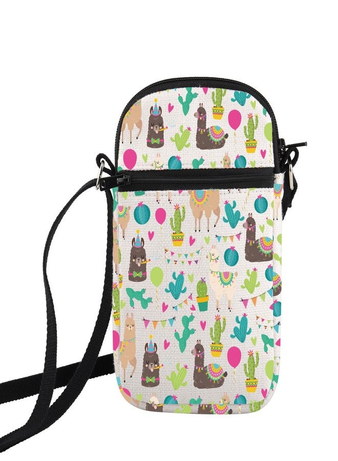 HOLLP Funny Llama Gift for Llama Lover Llamas Are Awesome I'm Awesome Therefore I'm A Llama Crossbody Bag (Llamas Are Awesome) - Image 4