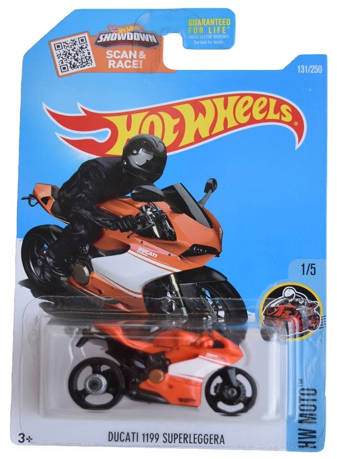 Hot Wheels Ducati 1199 Superleggera, [Orange] 131/250 Moto 1/5
