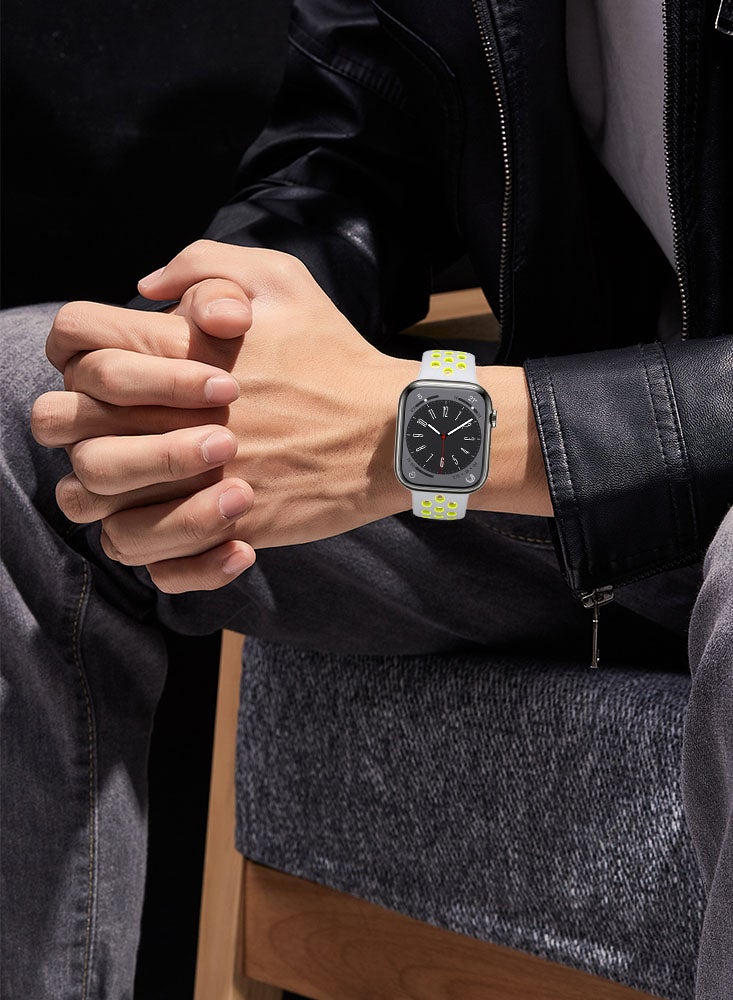 Perfii 5pcs Watch Bands Replacement for Apple Watch Strap Compatible with Apple Watch 42/41/40/38mm Series 10/9/8/7/6/5/4/SE - Image 3