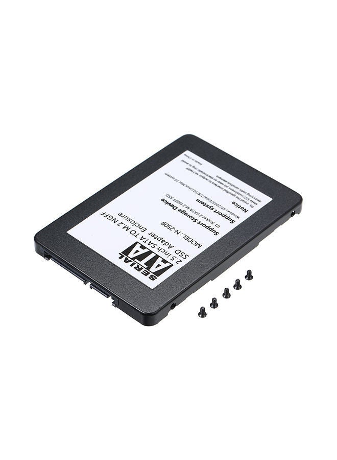 NIBEMINENT SATA To M.2 NGF SSD Adapter Enclosure 10 x 7 0.7centimeter Black - Image 5