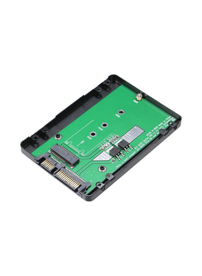 NIBEMINENT SATA To M.2 NGF SSD Adapter Enclosure 10 x 7 0.7centimeter Black - Image 3