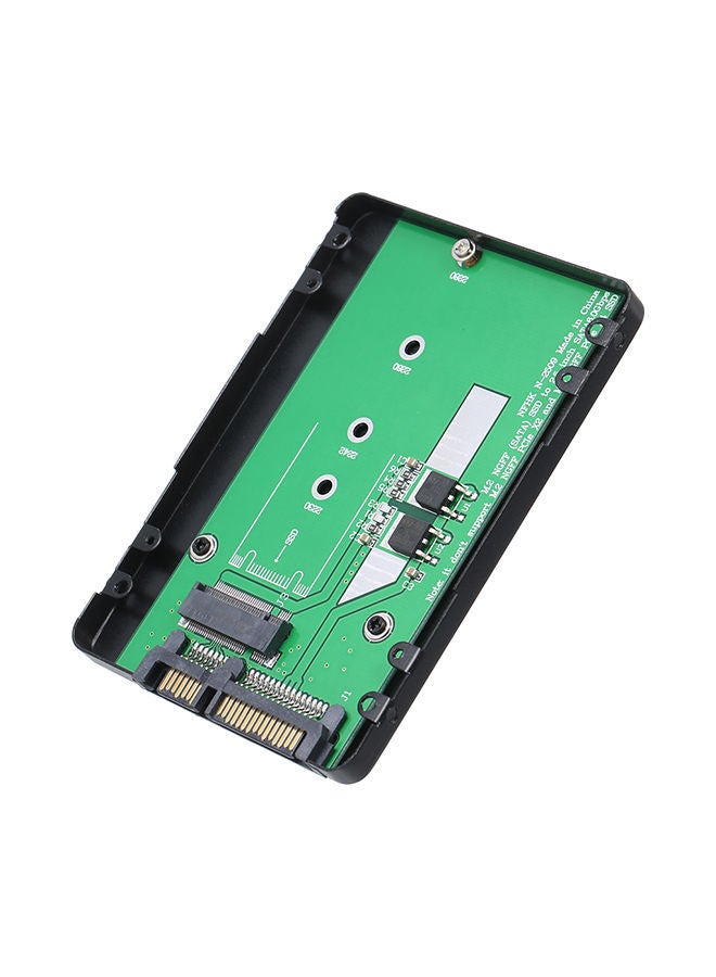 NIBEMINENT SATA To M.2 NGF SSD Adapter Enclosure 10 x 7 0.7centimeter Black - Image 4