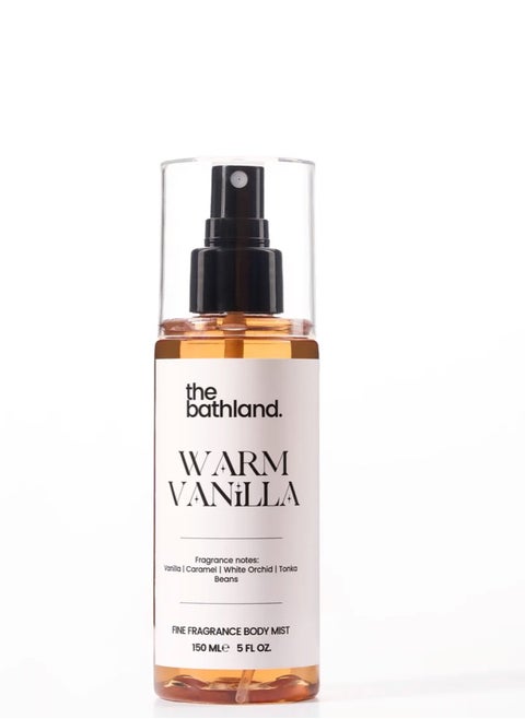 Warm Vanilla Fine Fragrance Body Mist 150ml