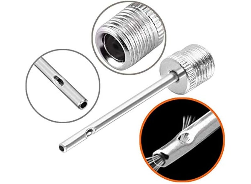 Lion Strike Stainless Steel Needle Ball Pump for inflating sports balls, footballs, basketballs, rugby balls, netball, volleyball, handball, and water polo balls - Image 2