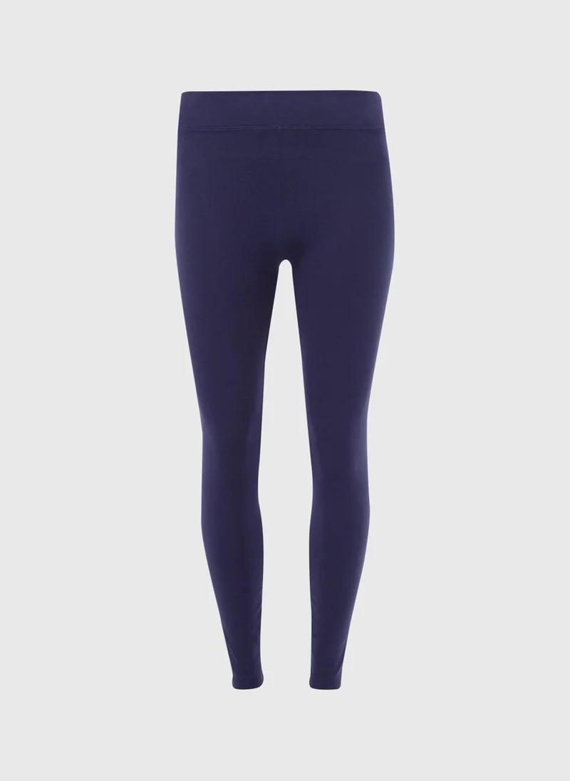 Matalan Navy Navy Full Length Cotton Leggings for Women | Best Price UAE