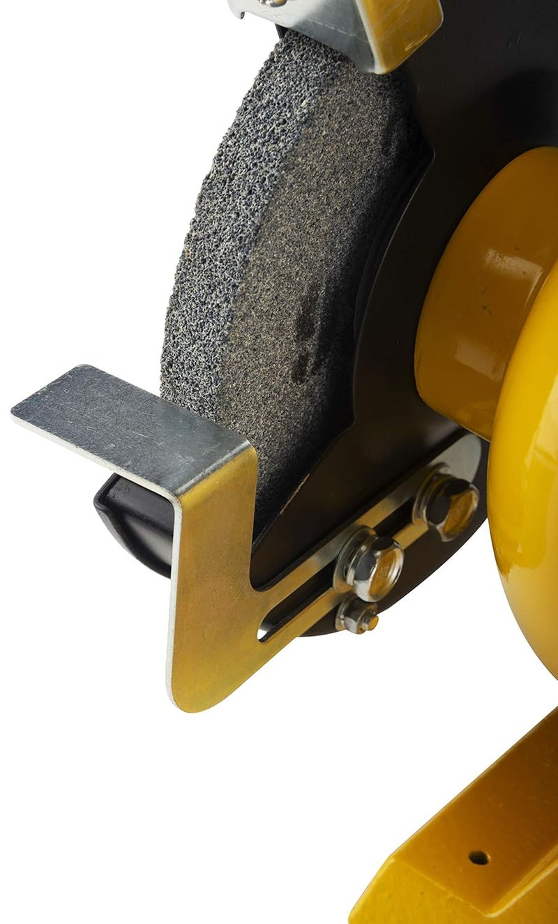 Stanley STANLEY STGB3715 373W 152mm Bench Grinder Yellow with 2 Eye Shields  - Image 4