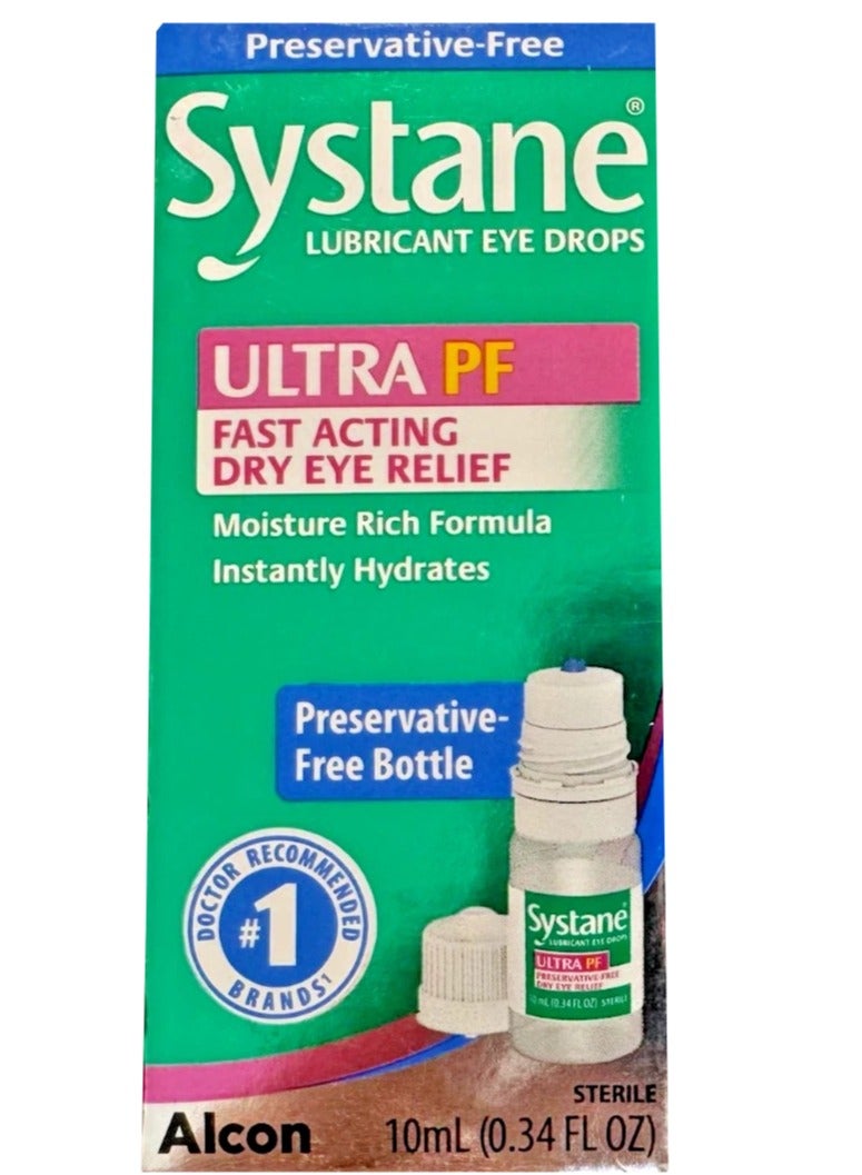 Systane Ultra PF Preservative-Free Eye Drops 10ml - Image 1