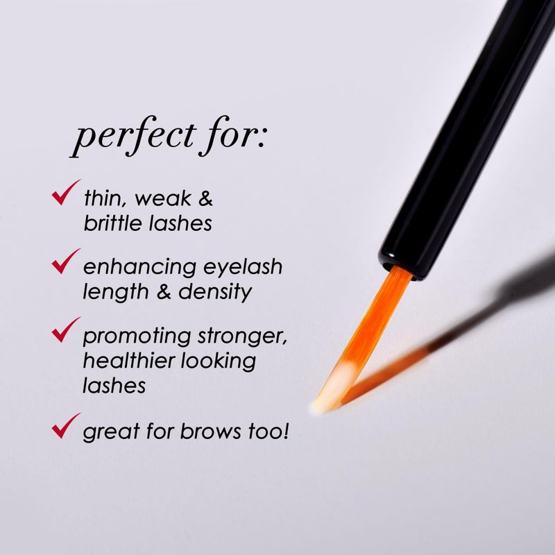 Dermelect XL Lash Volumizer for Lashes and Brows Anti Aging Serum with Peptides, Conditioning Treatment for Brittle, Thin, Sparse Eyelashes & Brows 0.24 oz - Image 3